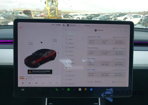2020 Tesla Model 3 Long Range Dual Motor All-Wheel Drive z USA, uszkodzony, nr VIN 5YJ3E1EB0LF795894
